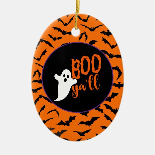 Halloween  keramisch ornament (Voorkant)