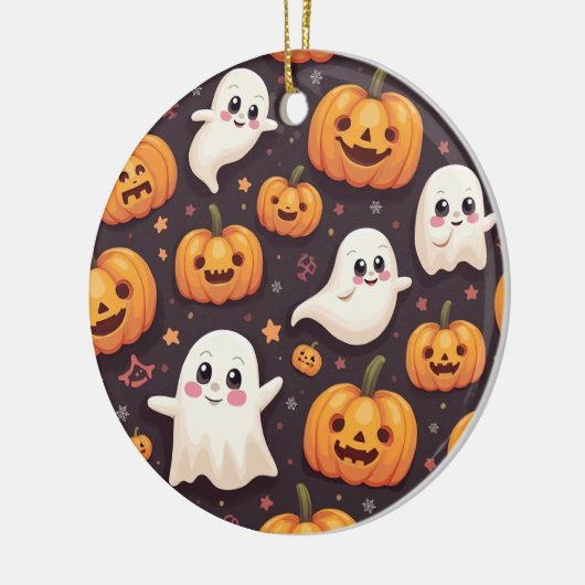 Halloween Keramisch Ornament (Links)