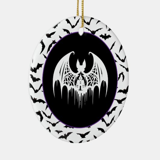 Halloween Keramisch Ornament (Rechts)