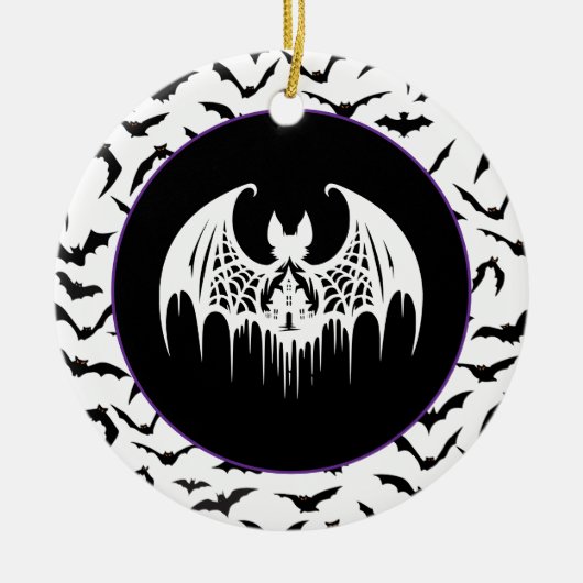 Halloween Keramisch Ornament (Voorkant)