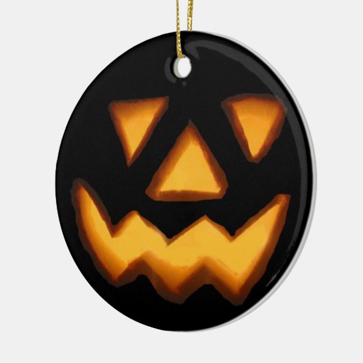 Halloween Keramisch Ornament (Links)