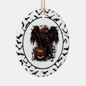 Halloween Keramisch Ornament (Rechts)