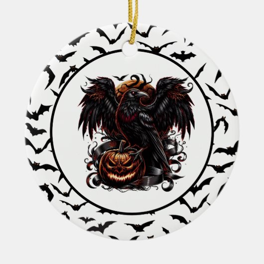 Halloween Keramisch Ornament (Voorkant)