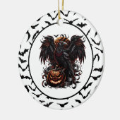 Halloween Keramisch Ornament (Links)