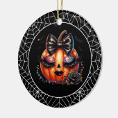 Halloween Keramisch Ornament (Links)