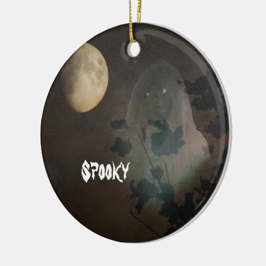 Halloween Keramisch Ornament (Links)