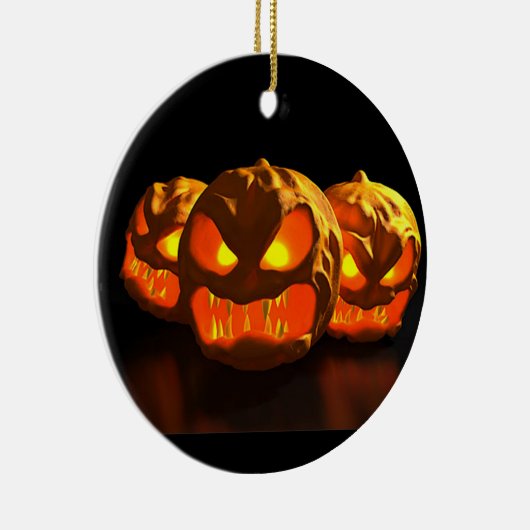 Halloween Keramisch Ornament (Rechts)
