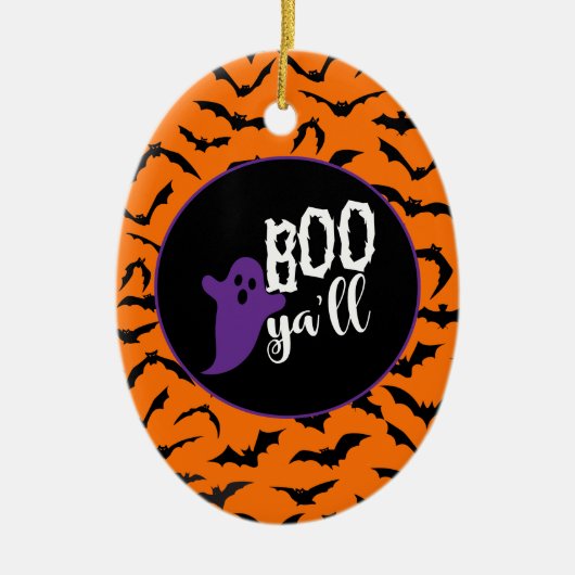 Halloween  keramisch ornament (Voorkant)