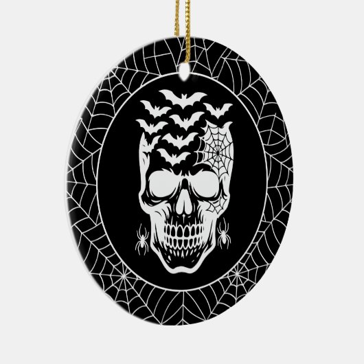 Halloween Keramisch Ornament (Rechts)