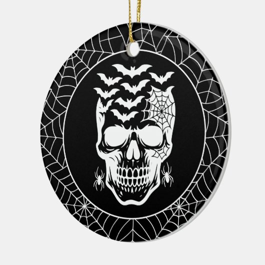Halloween Keramisch Ornament (Links)