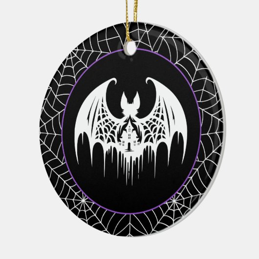 Halloween Keramisch Ornament (Links)