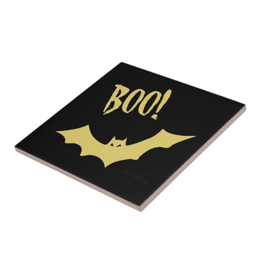 Halloween keramische tegel tegeltje (Zijkant)