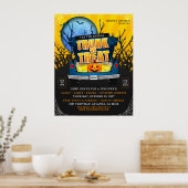 Halloween Kerk Trunk of Treat Event Poster (Keuken)
