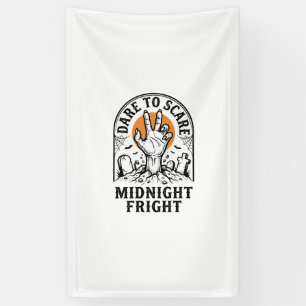 Halloween Kerkhof Hand Vintage Griezelen Shirt_1 Spandoek