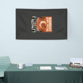 Halloween Kerkhof Verschrikking Spandoek (Beurs)
