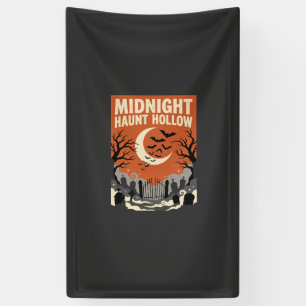 Halloween Kerkhof Verschrikking Spandoek