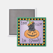 Halloween Kerry Blue Terrier Magneet (Voorkant / Achterkant)