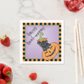 Halloween Kerry Blue Terrier Servet (Insitu)
