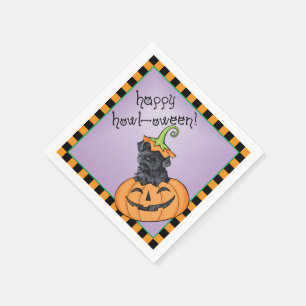 Halloween Kerry Blue Terrier Servet