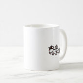 Halloween Kerstman's Rendier Ghost Happy G Koffiemok (Voorkant rechts)