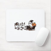 Halloween Kerstman's Rendier Ghost Happy G Muismat (Met muis)