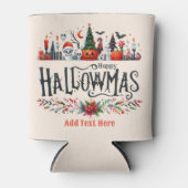 Halloween kerstmashup blikjeskoeler (Voorkant)