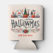 Halloween kerstmashup blikjeskoeler (Achterkant)