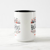 Halloween kerstmashup mok (Midden)