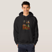 Halloween Kerstmis  Cocker Spaniel Hond Hallothank Hoodie (Voorkant volledig)