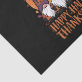 Halloween Kerstmis Gelukkig HalloBedanktMas Gnomen Tissuepapier (Detail)