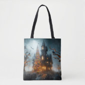 Halloween Kerstmis Tote Bag (Voorkant)