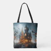 Halloween Kerstmis Tote Bag (Achterkant)