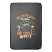 Halloween Ketel Feest Cheers Badmat (Voorkant Verticaal)