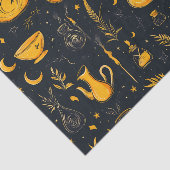 Halloween ketels en drankjes tissuepapier (Detail)