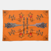 Halloween Keuken Handdoek Decoratie Bat! (Horizontaal)