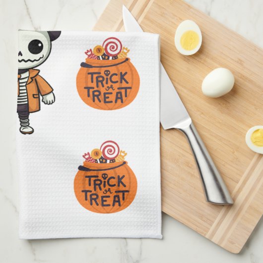 Halloween Keuken Theedoek (Quarter Fold)