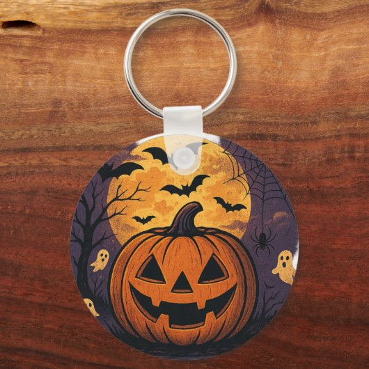 Halloween key sleutelhanger (Achterkant)