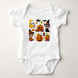 Halloween kids kindje romper
