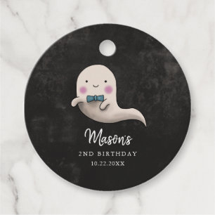 Halloween Kids Verjaardagsfeestje Bow Stropdas Gho Bedankjes Labels