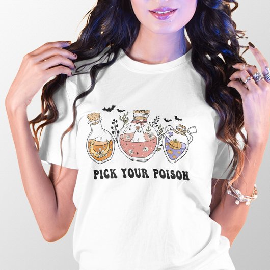 HALLOWEEN KIES JE MAGISCHE DRANK | HEKSERIJ T-SHIRT