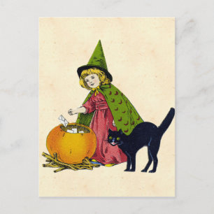  Halloween-kind Briefkaart