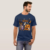 Halloween kinder bb enfants grappig t-shirt (Voorkant volledig)
