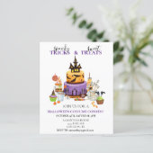 Halloween Kinder Costume Contest Trees and Sweets (Staand voorkant)