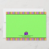 Halloween Kinder Halloween Trick or treat Party Kaart (Achterkant)