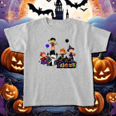 Halloween Kinder in kostuum kind T-shirt