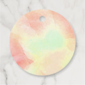 Halloween Kinder kostuum 1e verjaardagsfeest Bedankjes Labels (Achterkant)