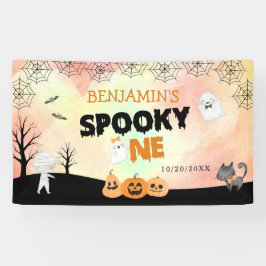 Halloween Kinder kostuum 1e verjaardagsfeest Spandoek