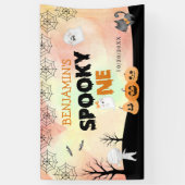 Halloween Kinder kostuum 1e verjaardagsfeest Spandoek (Verticaal)