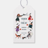 Halloween kinder kostuumparade cadeaulabel (Voorkant)