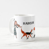 Halloween kinder kostuumparade koffiemok (Voorkant links)